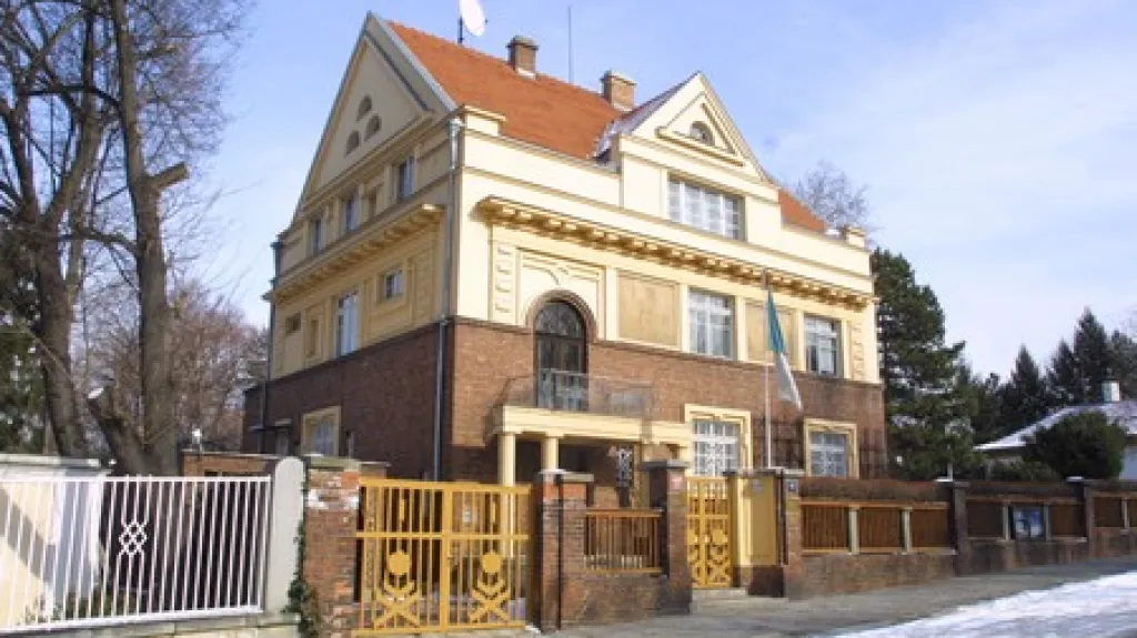 Budova velvyslanectví Alžírska v ČR