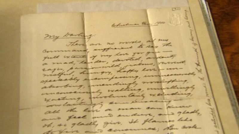 Hardingovy dopisy překvapují hlavně mírou intimností