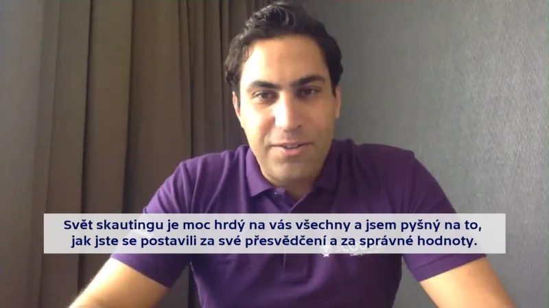 Ahmad Alhendawi, generální tajemník Světové organizace skautského hnutí