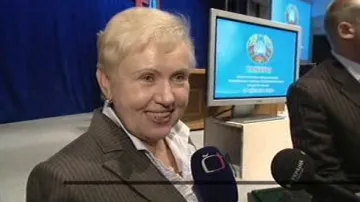 Předsedkyně ústřední volební komise v Bělorusku