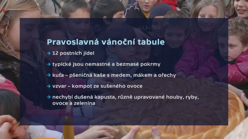 Pravoslavná vánoční tabule