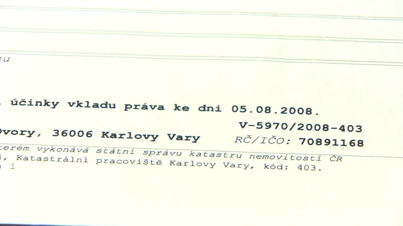 Kraj se stal majitelem Císařských lázní 5. srpna 2008