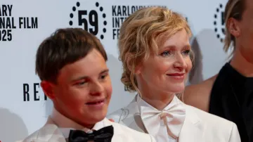 Promítání filmu Karavan na festivalu v Karlových Varech