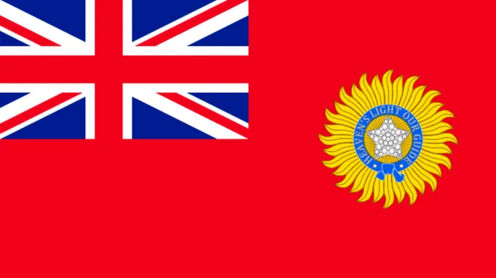 Vlajka Britské Indie