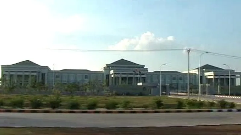 Paláce vojenské junty v Naypyidaw