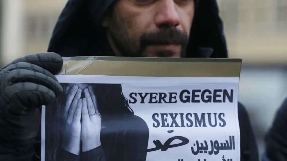 Syřané v Kolíně nad Rýnem protestují proti sexistickým útokům