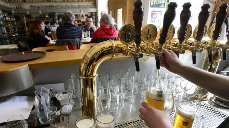 Čepování piva