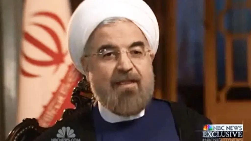 Hasan Rouhání v rozhovoru pro NBC