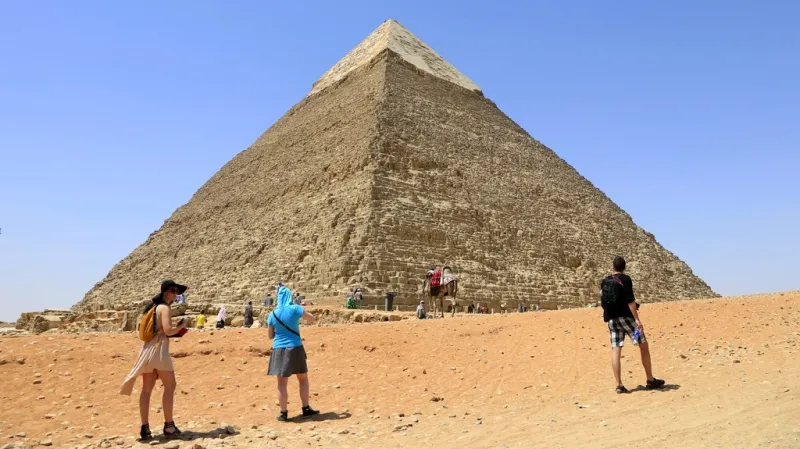 Turisté v Egyptě