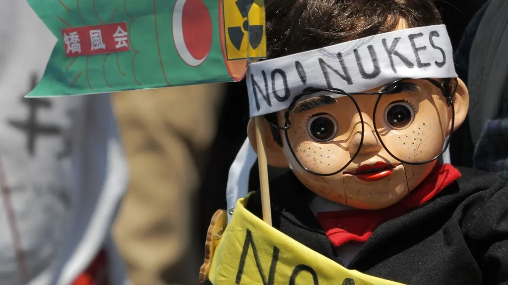 Japonská demonstrace proti jádru