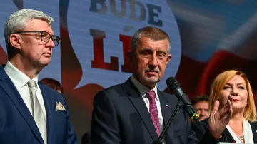 Karel Havlíček, Andrej Babiš a Alena Schillerová