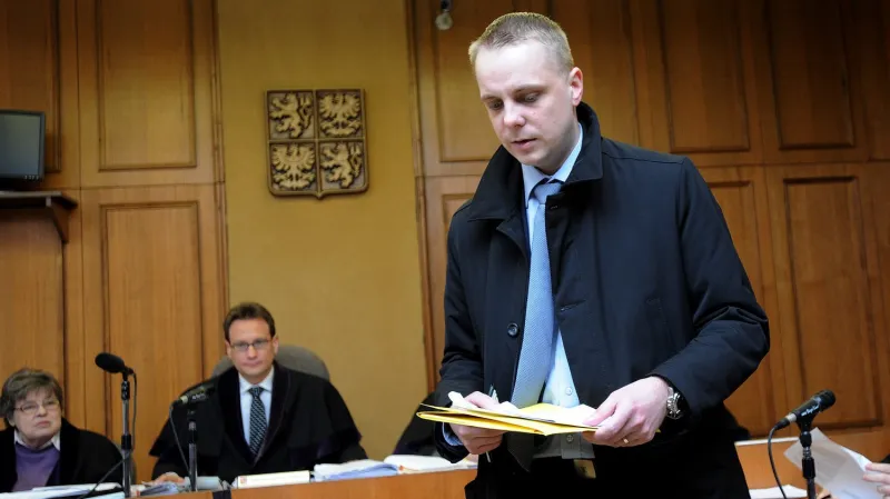 Matěj Bárta u soudu