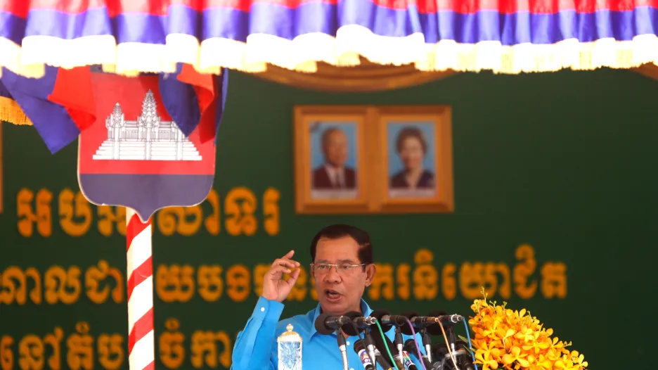 Kambodžský premiér Hun Sen