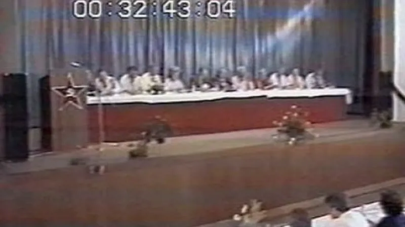 Projev Miloše Jakeše