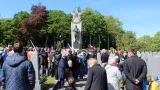 Připomínka konce druhé světové války na Olšanských hřbitovech v Praze