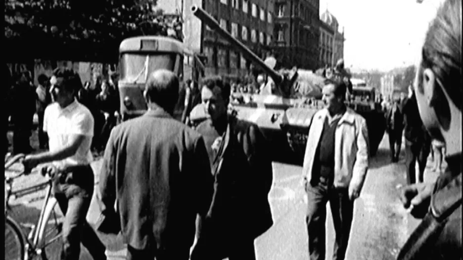 Srpen 1968 v ulicích