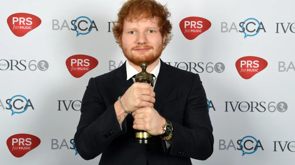 Ed Sheeran na Ivor Awards