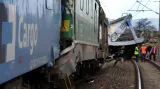 Železniční nehoda u Žalhostic - 28. 3. 2015