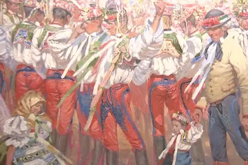 Pamětní deska i výstava málo známých děl. Slovácko si připomíná 160. výročí narození Joži Uprky