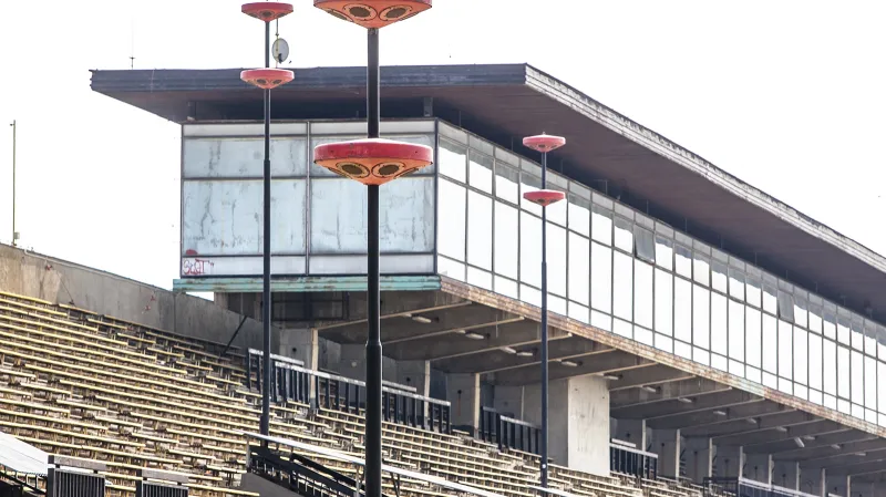 Strahovský stadion v roce 2015