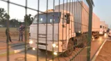 První kamiony čekají na přechodu s Ukrajinou