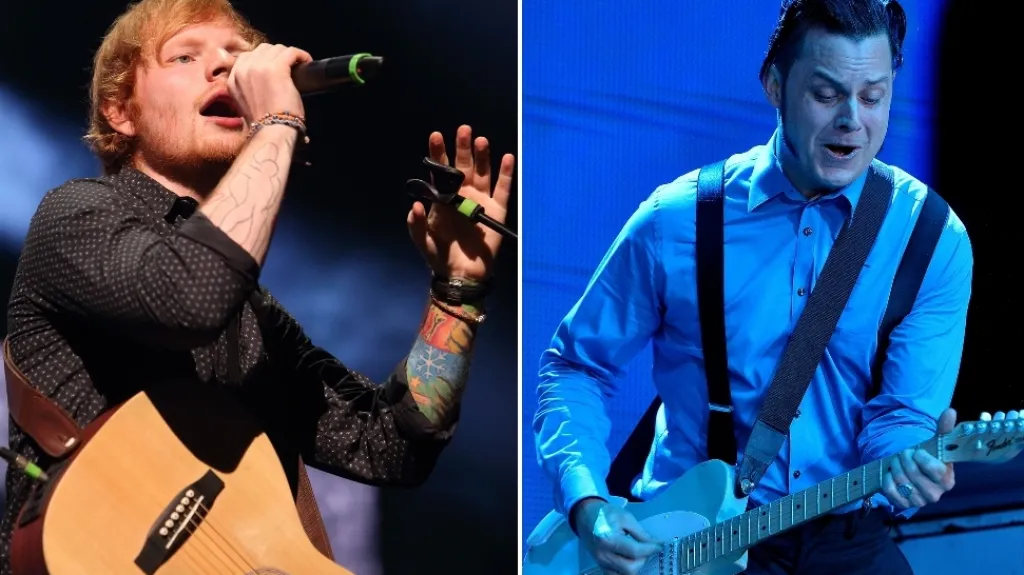 Ed Sheeran a Jack White