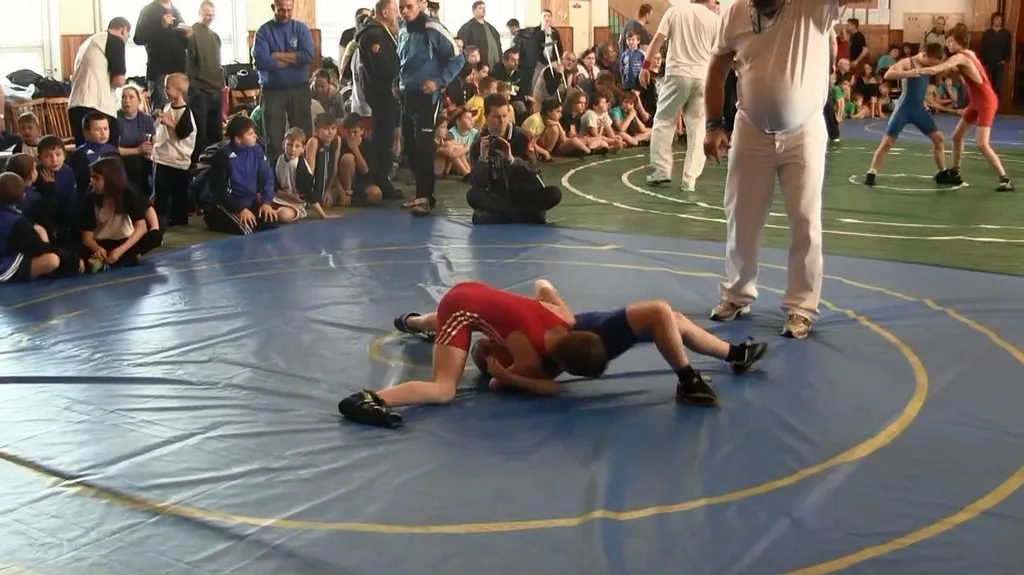 V Borohrádku se střetli mladí zápasníci