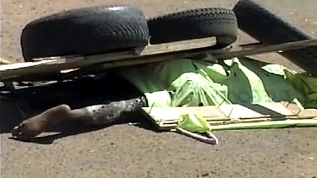 Oběť násilí v Nigérii