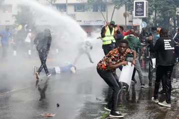 Keňské protesty proti zvýšení daní vede generace Z