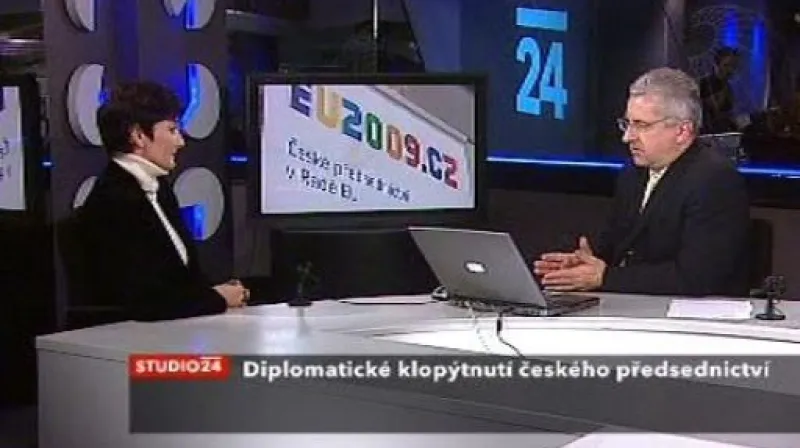 Studio ČT24 s Janou Hybáškovou o diplomatickém faux-pas