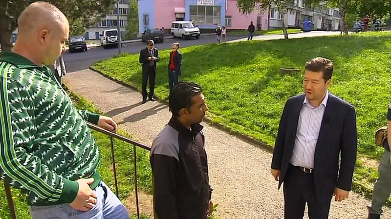 Tomio Okamura na severu Čech