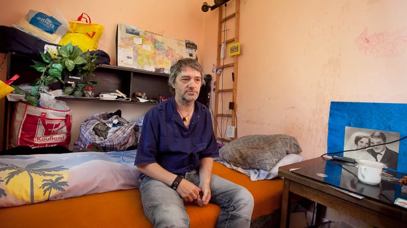 Ubytovna pro sociální případy na ulici TGM ve Varnsdorfu