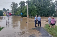 Česko zasáhly bouřky, na Přerovsku voda zaplavila ulice a domy