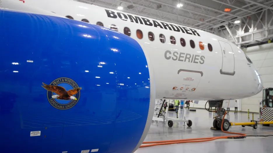 Letadlo CS300 společnosti Bombardier