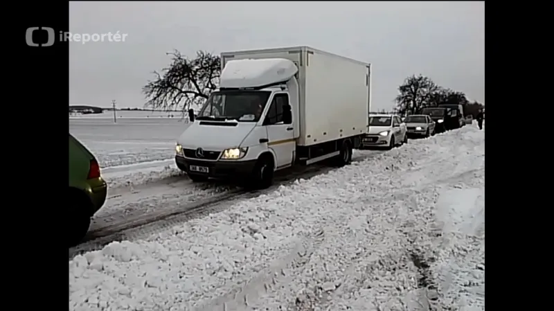 iReportér Pavel Pavlas: Závěje na Kolínsku