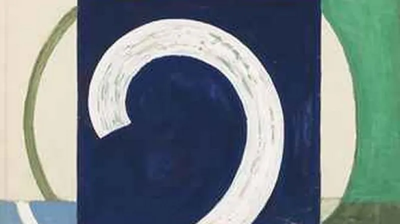 František Kupka / Déroulement sur bleu et vert