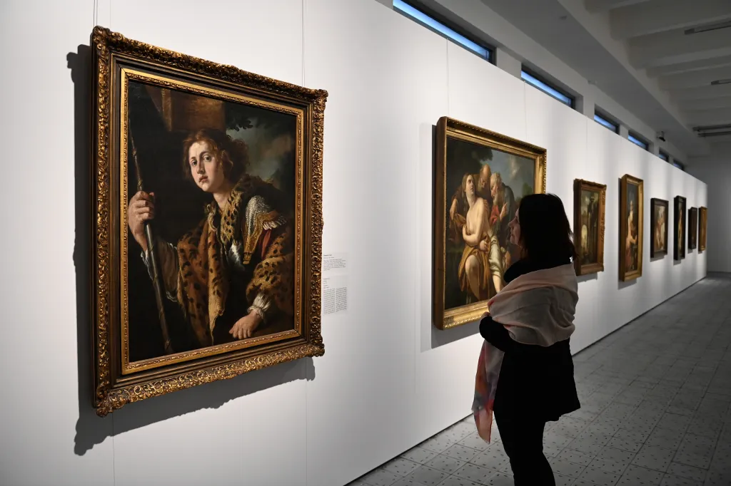 Nechybí díla italských barokních malířů, kterými byli například Domenico Fetti, Giovanni Battista Caracciolo či Francesco Cozza