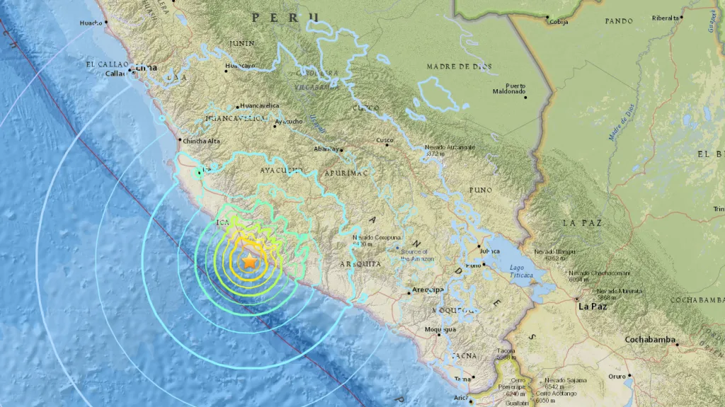 Epicentrum zemětřesení