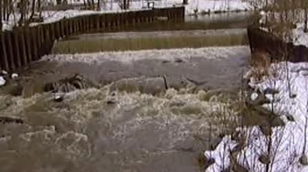 Tání zvyšuje hladiny řek