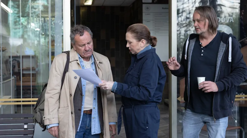 Miroslav Krobot, Zuzana Stivínová a režisér Jan Pachl