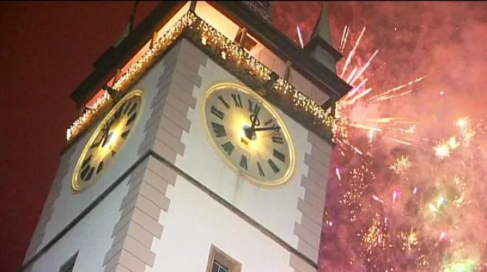 Česko slaví příchod nového roku