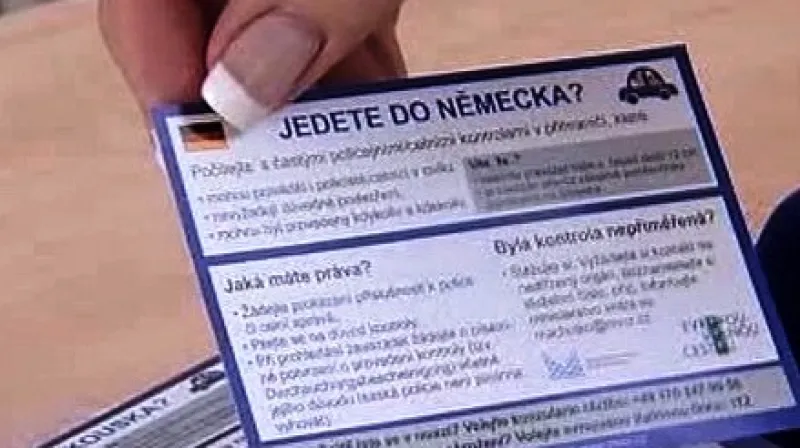 \"Jedete do Německa?\"
