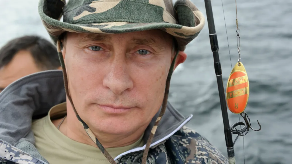 Nekompromisní rybář Vladimir Putin