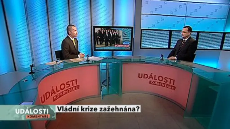 Premiér Nečas hostem Událostí, komentářů