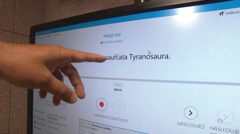 Věty k načtení při konzervaci hlasu