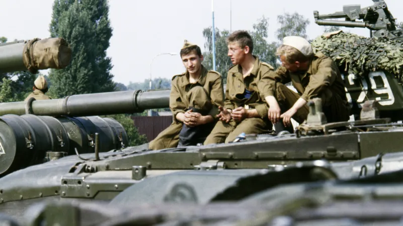 Odsun sovětských vojsk z Milovic v říjnu 1990