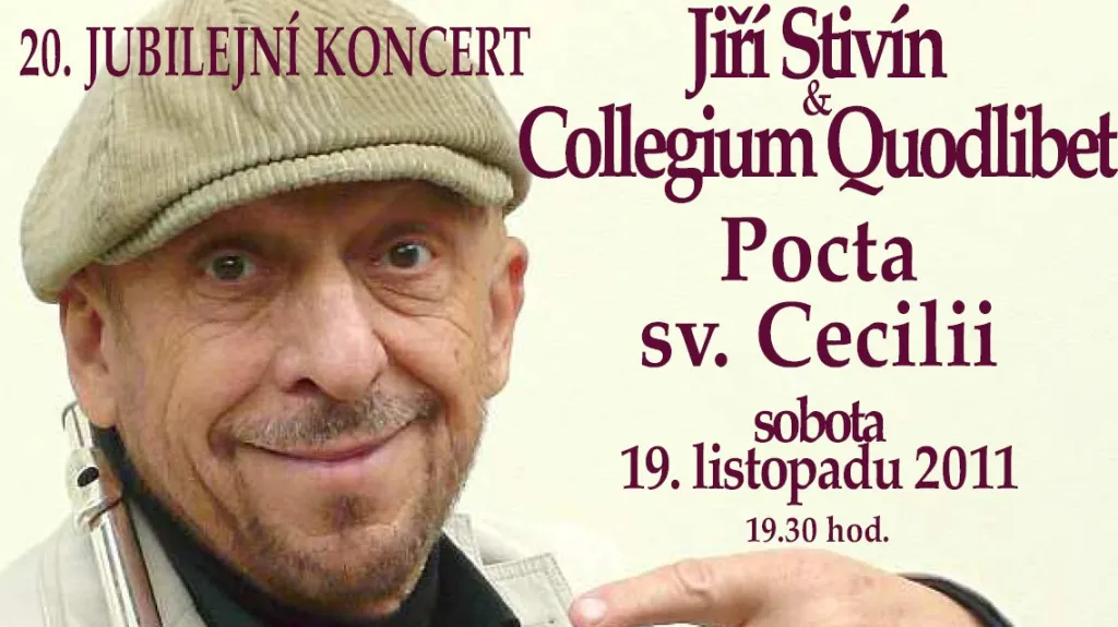 Pocta sv. Cecilii / plakát (výřez)