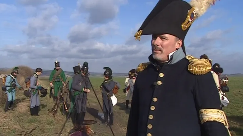 Přípravy na rekonstrukci bitvy tří císařů