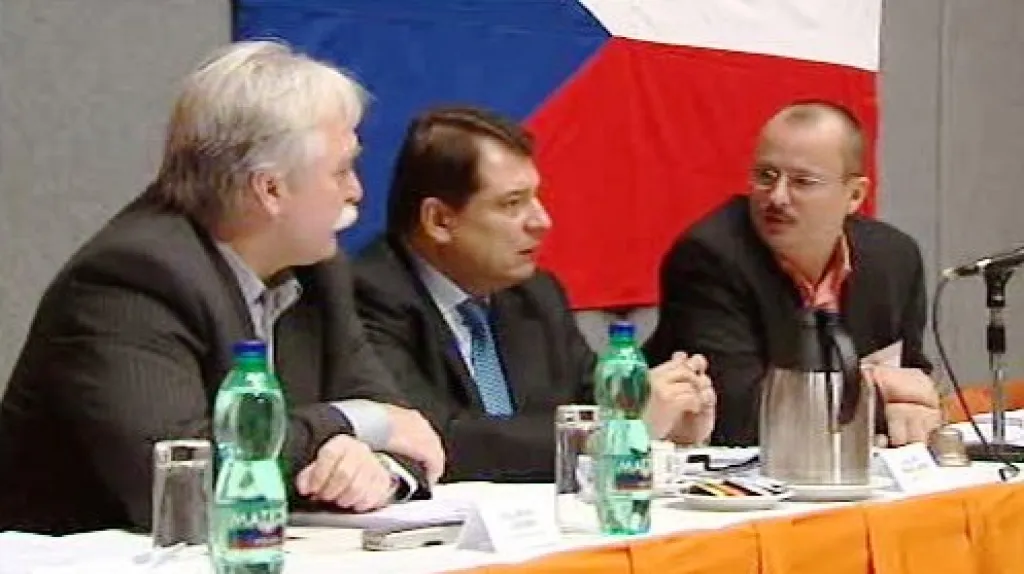 Jiří Paroubek a Milan Urban