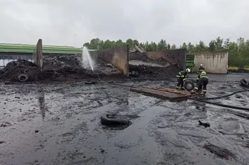Hasební práce u požáru v Borovanech skončily